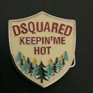 Dsquared belt buckle